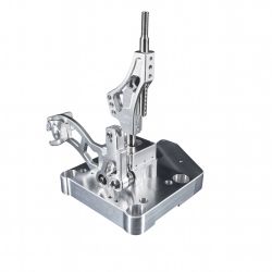 K-Tuned Race-Spec Billet RSX Shifter with Full Size Plate and Staging Brake Mount